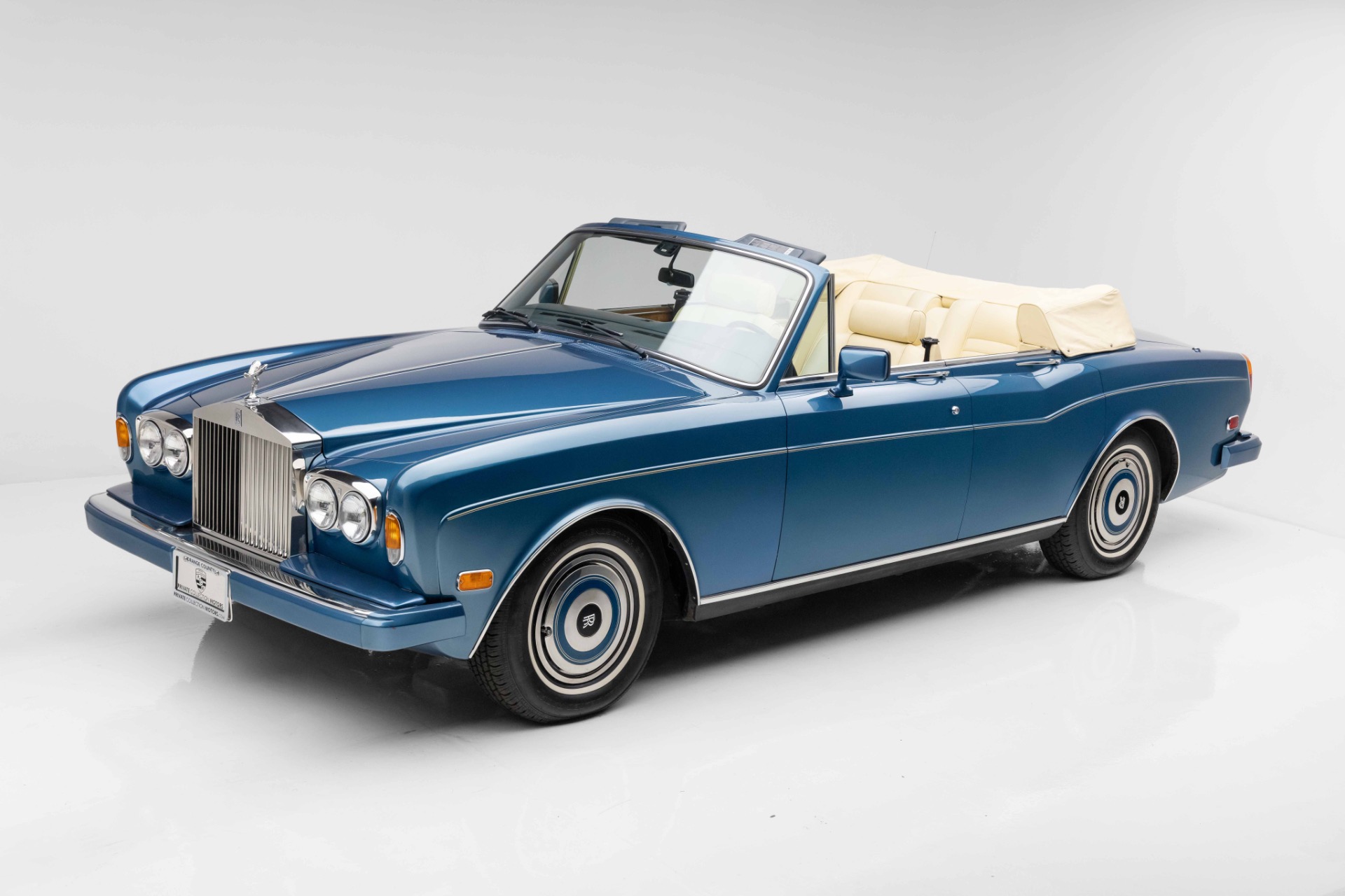 Blue 1989 Rolls-Royce Corniche Automatic
