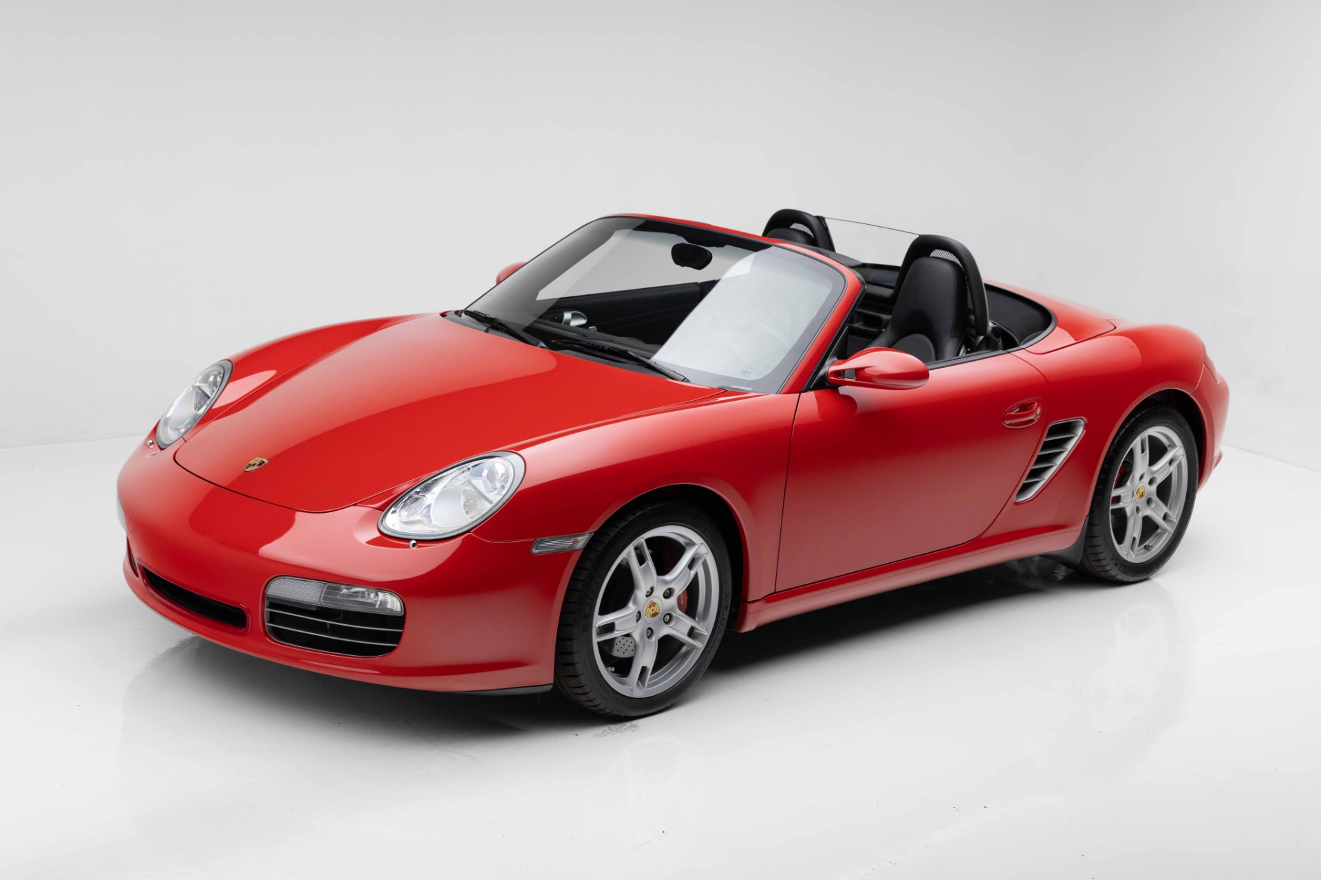 Guards Red 2005 Porsche Boxster Convertible Rear-Wheel Drive Manual