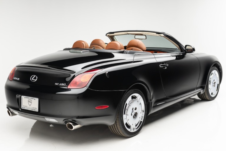 Used 2002 Lexus SC 430 for sale Sold at Private Collection Motors Inc in Costa Mesa CA 92627 7