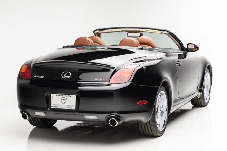 Used 2002 Lexus SC 430 for sale Sold at Private Collection Motors Inc in Costa Mesa CA 92627 9