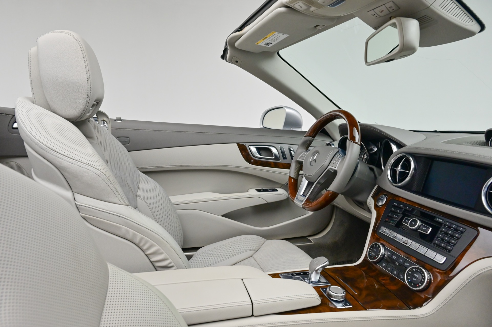 Mercedes Convertible Beige Interior