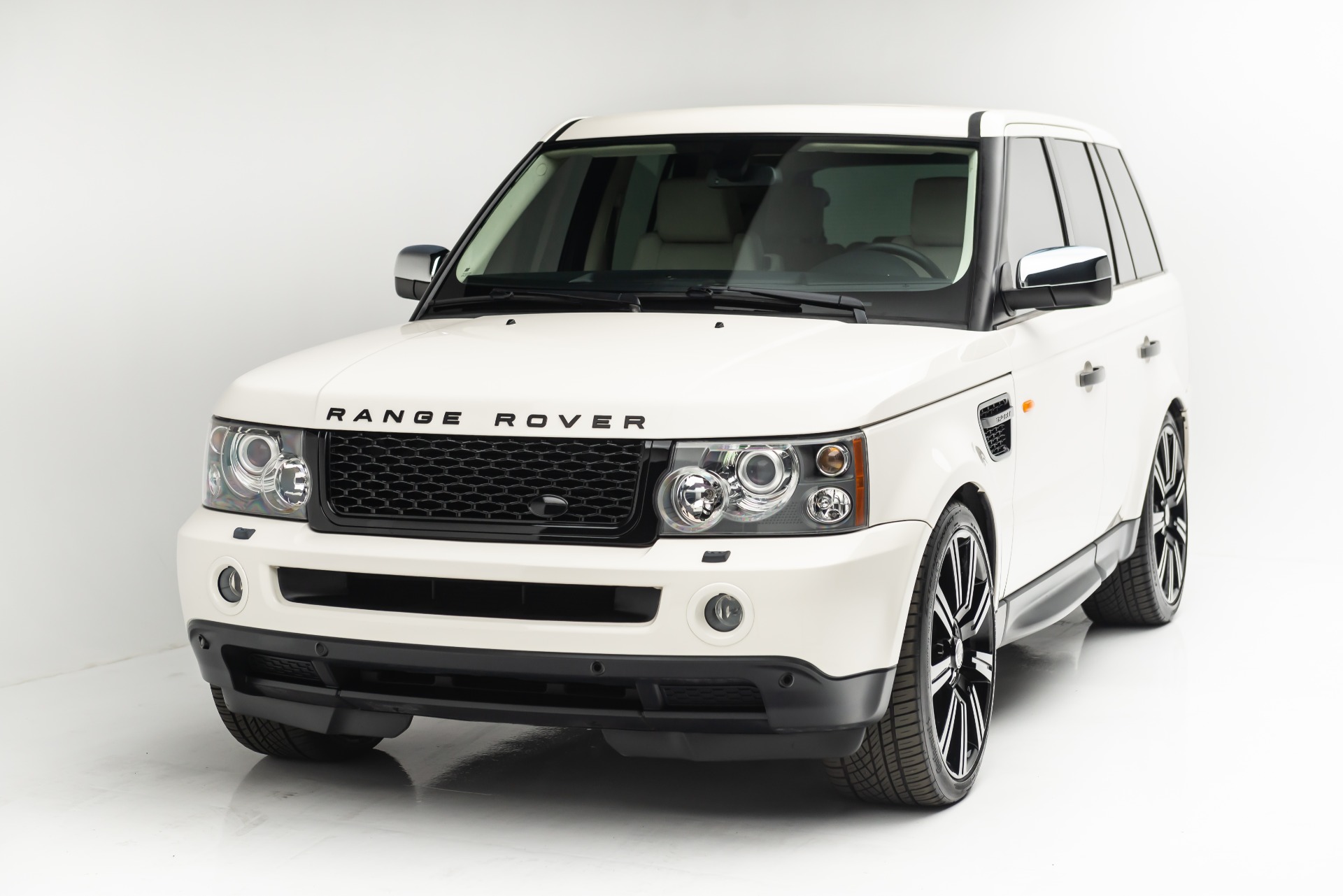 Whiet Range Rover Range Rover Sport 2008 White 2008 HAMANN Range Rover Sport